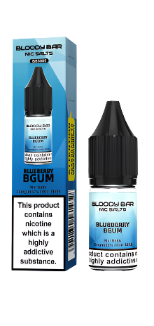 Blueberry Bgum Nicotine Salt By Bloody Bar - Vapestore Direct
