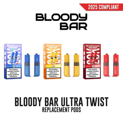 Bloody Mary Bloody Bar Pod Twist Replacement Pre-Filled Pods 20mg - Vapestore Direct