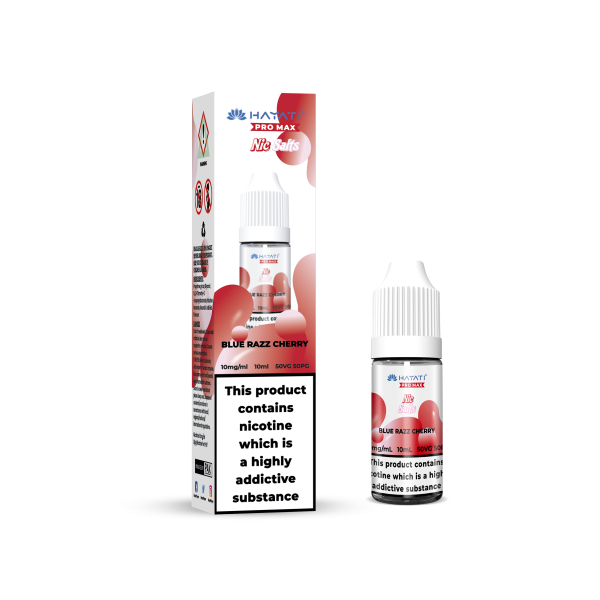 Hayati Pro Max Blue Razz Cherry Nicotine Salt - Vapestore Direct