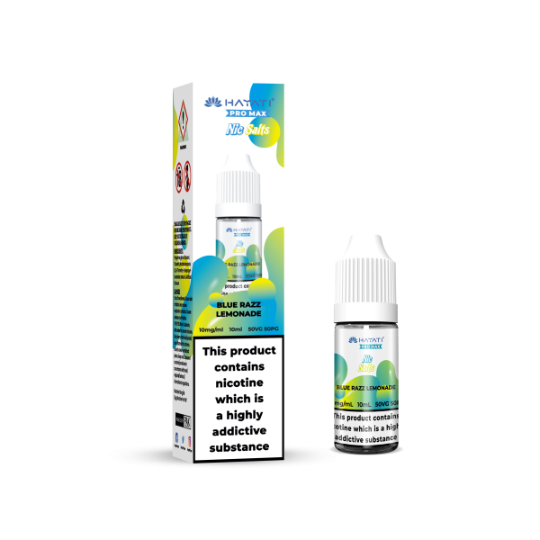 Hayati Pro Max Blue Razz Lemonade Nicotine Salt - Vapestore Direct