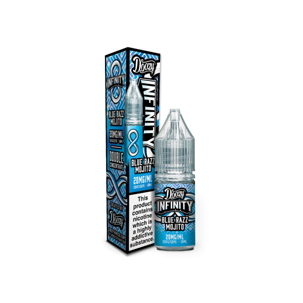 Blue Razz Mojito INFINITY E-Liquid Nicotine Salt By Doozy 10ml - Vapestore Direct