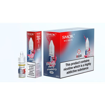 Blueberry Cherry Cranbery E-Liquid Nicotine Salt By Smok 10ml - Vapestore Direct