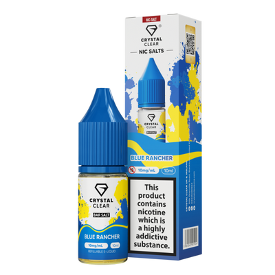 Blue Rancher E-Liquid Nicotine Bar Salt By Crystal Clear 10ml - Vapestore Direct