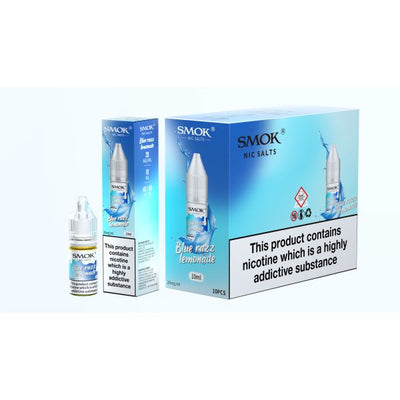 Blue Razz Lemonade E-Liquid Nicotine Salt By Smok 10ml - Vapestore Direct