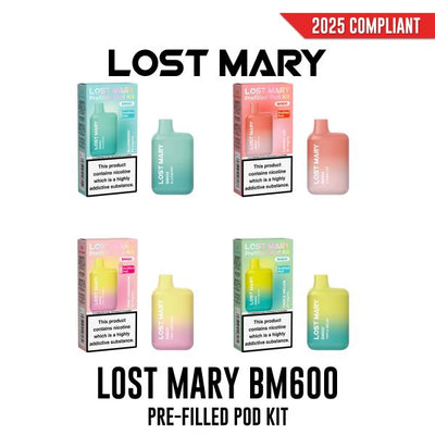 Lost Mary BM600 Pre-Filled Pod Kit 20mg - Vapestore Direct