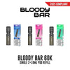 Bloody Mary Bloody Bar 60K Replacement Pre-Filled Pods 20mg