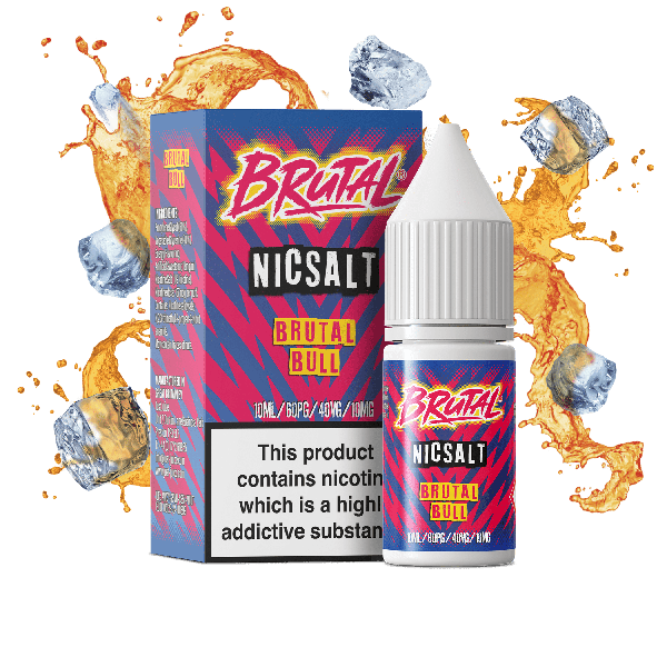 Brutal Bull BRUTAL DRINKS E-Liquid Nicotine Salt By Just Juice 10ml - Vapestore Direct