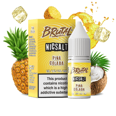 Pina Colada BRUTAL DRINKS E-Liquid Nicotine Salt By Just Juice 10ml - Vapestore Direct