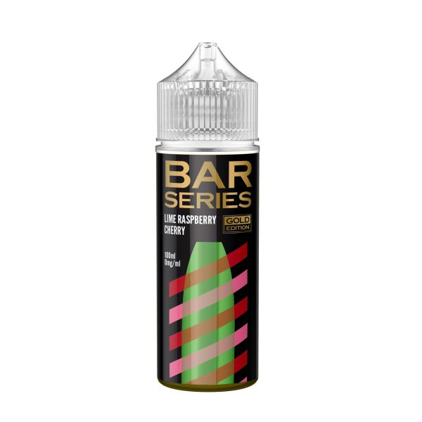 Lime Raspberry Cherry GOLD EDITION E-Liquid Shortfill By Bar Series 100ml - Vapestore Direct