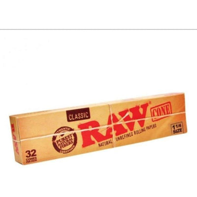 Raw Classic 1.25 Cones 32pk - Vapestore Direct