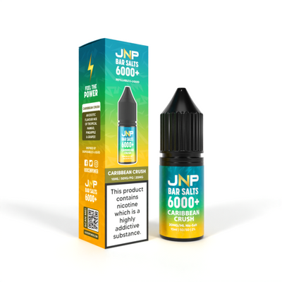 Caribbean Crush Bar Salts 6000+ E-Liquid Nicotine Salt By Juice N' Power 10ml - Vapestore Direct