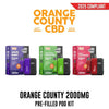 Orange County CBD Pre-Filled 6000 Puff Pod Kit 2000mg - Vapestore Direct
