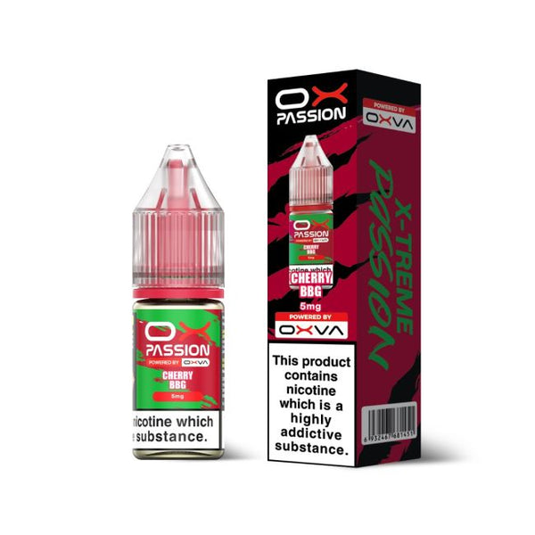 Cherry BBG OX Passion Nicotine Salt E-Liquid By OXVA 10ml - Vapestore Direct