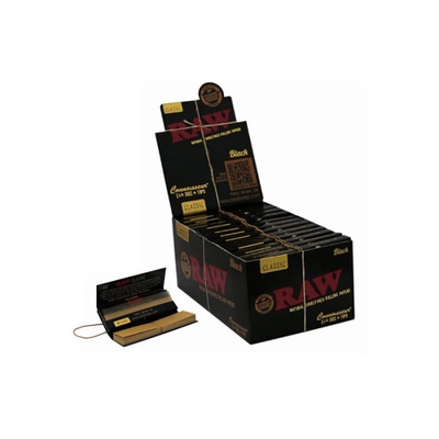 Raw Black 1.25 Connoisseur - Vapestore Direct