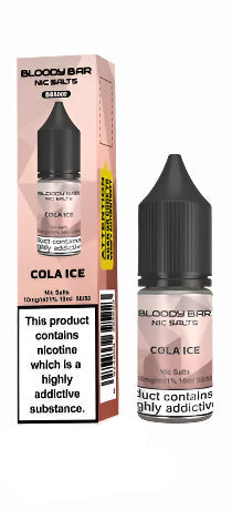 Cola Ice E-Liquid Nicotine Salt By Bloody Bar 10ml - Vapestore Direct