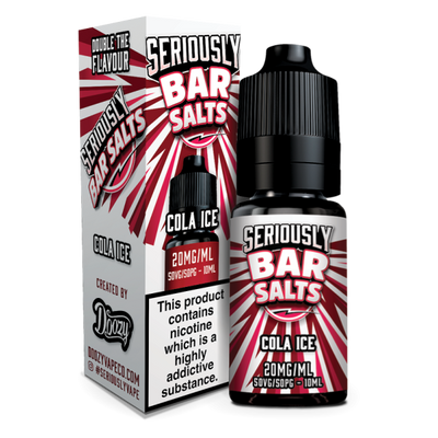 Cola Ice Seriously Bar Salts E-Liquid Nicotine Salt By Doozy Vape 10ml - Vapestore Direct