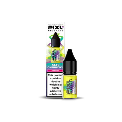 Dark Cherry Ice E-Liquid Nicotine Salt By Pixl 10ml - Vapestore Direct