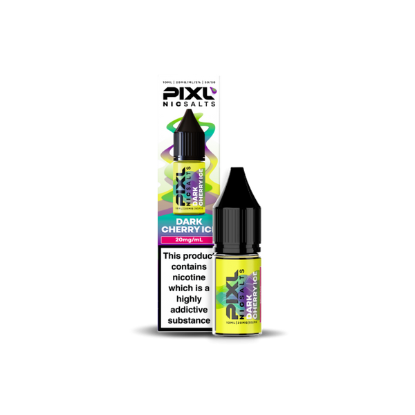 Dark Cherry Ice E-Liquid Nicotine Salt By Pixl 10ml - Vapestore Direct