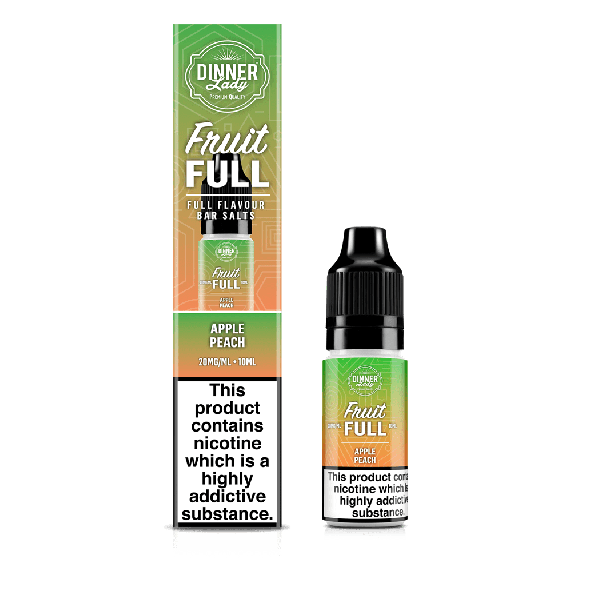 Apple Peach Fruit Full Nic Salt By Dinner Lady - Vapestore Direct