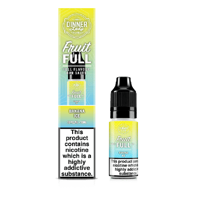 Banana Ice Fruit Full Nic Salt By Dinner Lady - Vapestore Direct