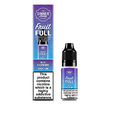 Blue Raspberry Fruit Full Nicotine Salt By Dinner Lady - Vapestore Direct
