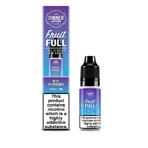 Blue Raspberry Fruit Full Nicotine Salt By Dinner Lady - Vapestore Direct