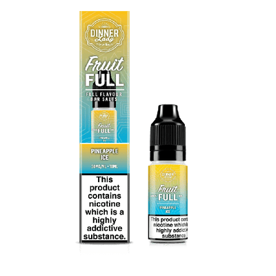 Pineapple Ice Fruit Full Bar Salts Nicotine Salts By Dinner Lady - Vapestore Direct