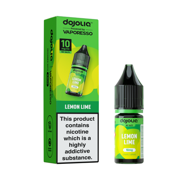 Lemon Lime DOJOLIQ E-Liquid Nicotine Salt By Vaporesso 10ml - Vapestore Direct