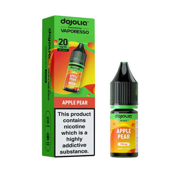 Apple Pear DOJOLIQ E-Liquid Nicotine Salt By Vaporesso 10ml - Vapestore Direct