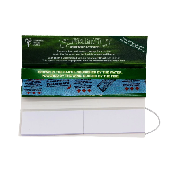 Elements Green King Size Connoiseur Pack - Vapestore Direct