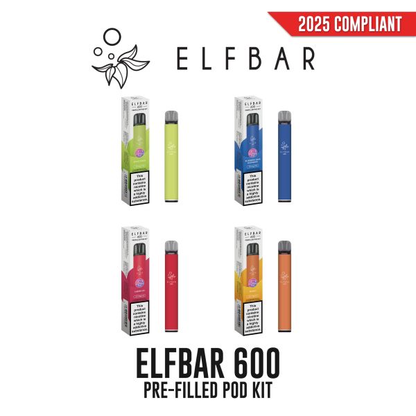Elfbar EB600 Pre-Filled Pod Kit 20mg - Vapestore Direct