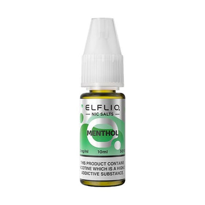 Menthol ELFLIQ E-Liquid Nicotine Salt By Elfbar 10ml - Vapestore Direct