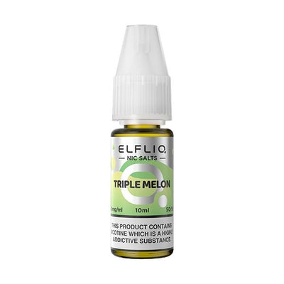 Triple Melon ELFLIQ E-Liquid Nicotine Salt By Elfbar 10ml - Vapestore Direct