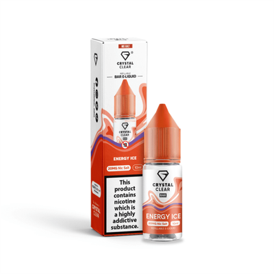 Energy Ice E-Liquid Nicotine Bar Salt By Crystal Clear 10ml - Vapestore Direct