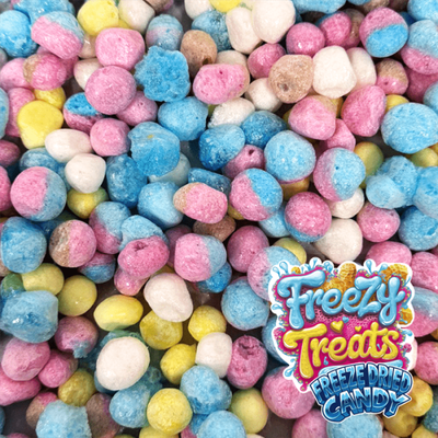 Freezy Treats Sherbet Pips Freeze Dried Candy Unwrapped - Vapestore Direct