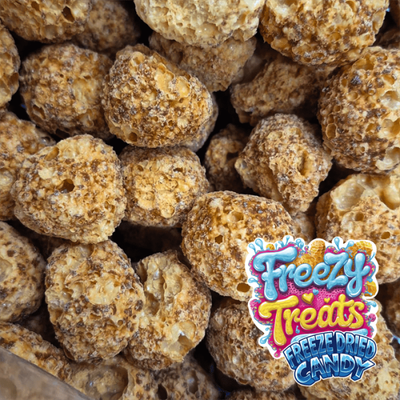 Freezy Treats Toffee Choco Balls Freeze Dried Candy Unwrapped - Vapestore Direct