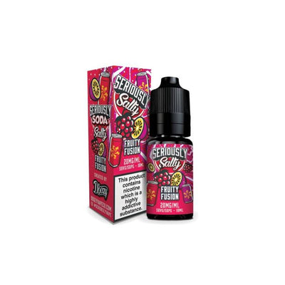 Fruity Fusion Seriously Soda Salty E-Liquid Nicotine Salt By Doozy Vape 10ml - Vapestore Direct