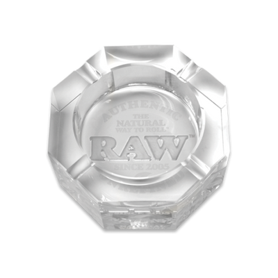 Raw Crystal Glass Ash Tray - Vapestore Direct