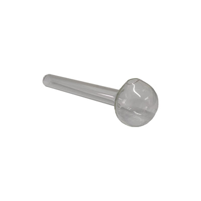 4" Glass Round Bowl Oil Pipe