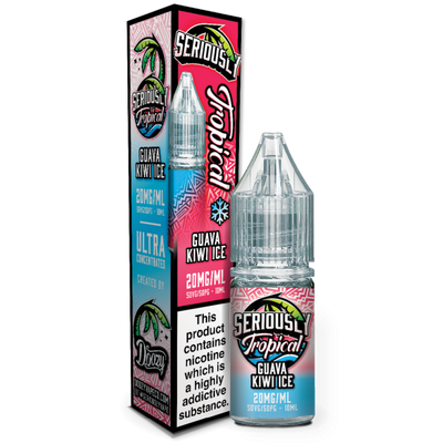 Guava Kiwi Ice E-Liquid Nicotine Salt By Doozy Seriously Salty Tropical 10ml - Vapestore Direct