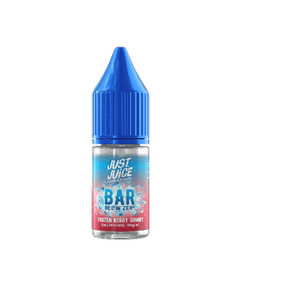 Frozen Berry Gummy BAR BELOW ZERO E-Liquid Nicotine Salt By Just Juice 10ml - Vapestore Direct