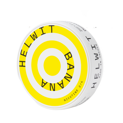 Helwit Banana Nic Pouches 7mg - Vapestore Direct