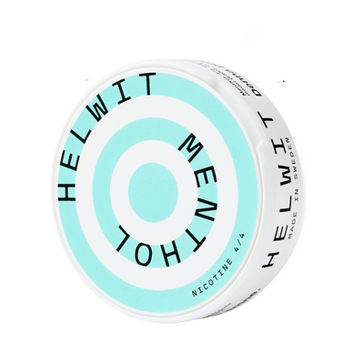 Helwit Menthol Nic Pouches 12mg - Vapestore Direct