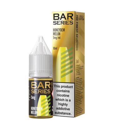 Honeydew Melon GOLD EDITION E-Liquid Nicotine Salt By Bar Series 10ml - Vapestore Direct
