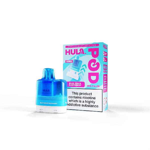 Hula 7000 Puff Pre-Filled Replacement Pod Blue Sour Raspberry - Vapestore Direct