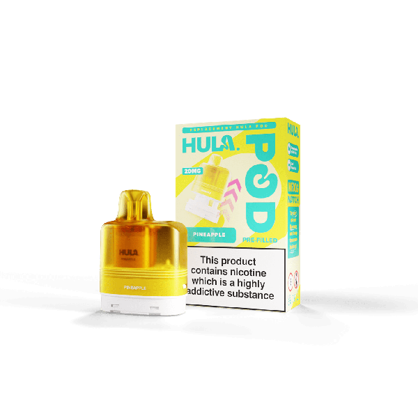 Hula 7000 Puff Pre-Filled Replacement Pod Pineapple - Vapestore Direct