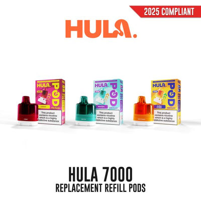 Hula 7000 Puff Pre-Filled Pod Kit Compliant - Vapestore Direct