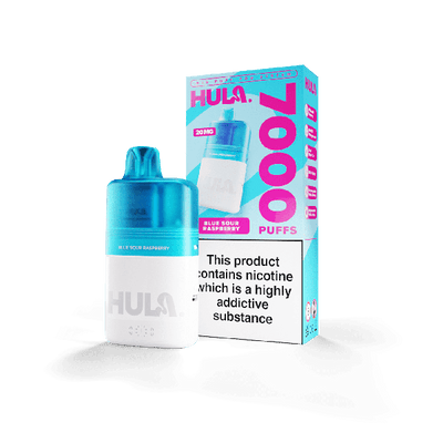 Hula 7000 Puff Pre-Filled Pod Kit Blue Sour Raspberry - Vapestore Direct