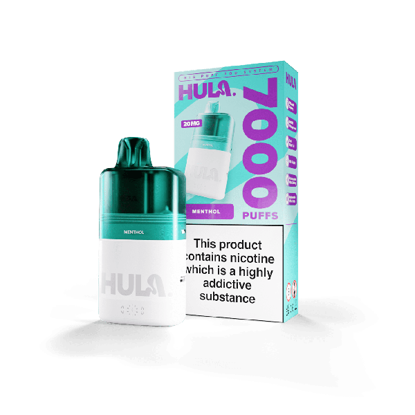 Hula 7000 Puff Pre-Filled Pod Kit Menthol - Vapestore Direct
