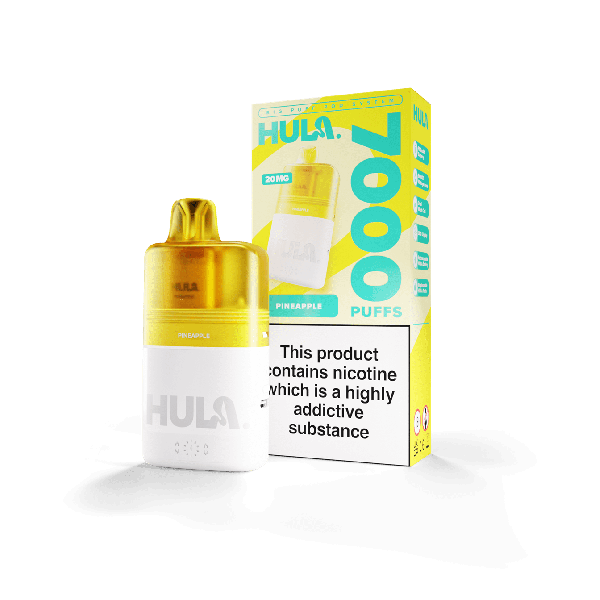 Hula 7000 Puff Pre-Filled Pod Kit Pineapple - Vapestore Direct